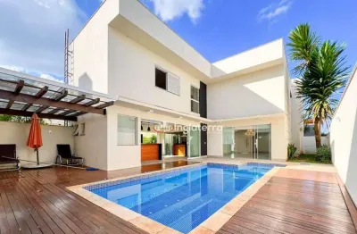 Sobrado com 3 suites para alugar, 243 m² por r$ 11.000/mês - alphaville ii - londrina/pr