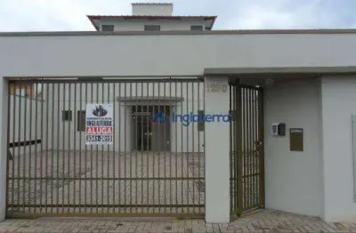 Apartamento com 1 quarto para alugar, 45 m² por r$ 780/mês - jardim piza - londrina/pr