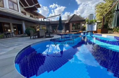 Sobrado em cond. fechado aquarius com 5 suítes à venda, 1280 m² por r$ 10.500.000 - jardim aquarius - sjc/sp