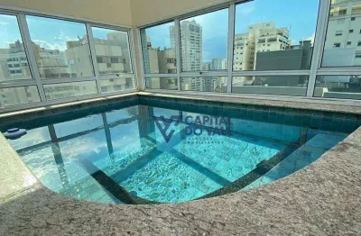 Belissima cobertura duplex 4 suites no jd. aquarius/sjc