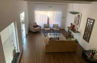Lindo sobrado com 3 dormitórios à vlindo enda, 200 m² por r$ 850.000 - jardim terras do sul - são josé dos campos/sp