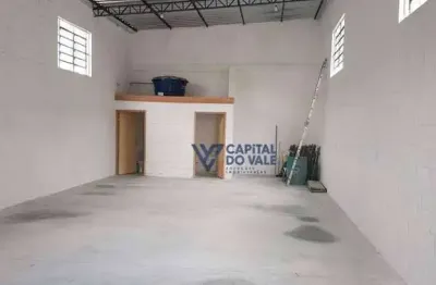 Galpão, 126 m² - venda por r$ 1.000.000,00 ou aluguel por r$ 5.000,00/mês - jardim satélite - são josé dos campos/sp