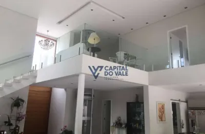 Sobrado com 4 dormitórios para alugar, 390 m² por r$ 16.450,00/mês - condomínio residencial alphaville ii - são josé dos campos/sp