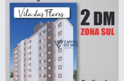 Apartamento com 2 dormitórios à venda, 48 m² por r$ 273.000,00 - vila das flores - são josé dos campos/sp