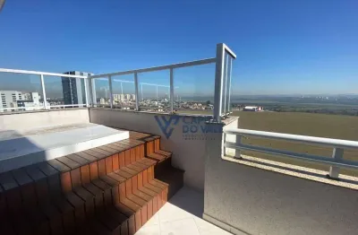 Cobertura com 4 dormitórios, 192 m² - venda por r$ 2.500.000,00 ou aluguel por r$ 12.739,57/mês - jardim aquarius - são josé dos campos/sp