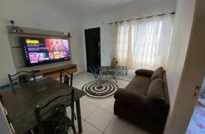 Apartamento com 2 dormitórios à venda, 50 m² por r$ 187.000,00 - cidade salvador - jacareí/sp