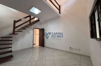 Sobrado, 124 m² - venda por r$ 690.000,00 ou aluguel por r$ 3.050,00/mês - jardim das indústrias - são josé dos campos/sp