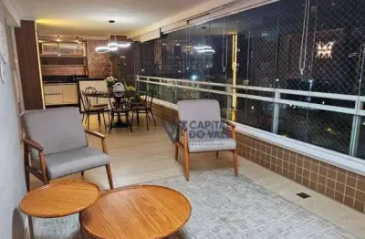 Apartamento com 3 dormitórios à venda, 182 m² por r$ 2.150.000 - vila ema - são josé dos campos/sp