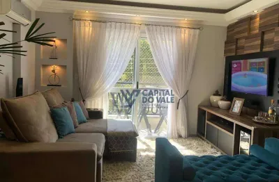 Apartamento com 3 dormitórios à venda, 87 m² por r$ 680.000 - jardim marister - jacareí/sp