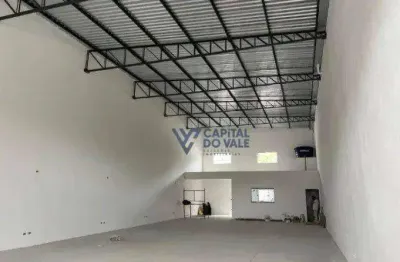 Galpão para alugar, 300 m² por r$ 12.183,33/mês - chácaras reunidas - são josé dos campos/sp