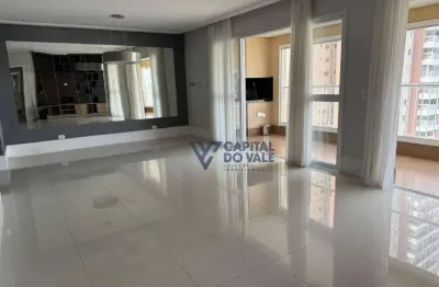 Apartamento com 3 dormitórios para alugar, 131 m² por r$ 8.427,00/mês - jardim das indústrias - são josé dos campos/sp
