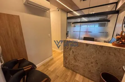 Sala para alugar, 35 m² por r$ 3.950/mês - jardim aquarius - são josé dos campos/sp