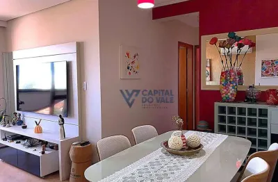 Apartamento com 2 dormitórios à venda, 64 m² por r$ 530.000 - jardim satélite - são josé dos campos/sp