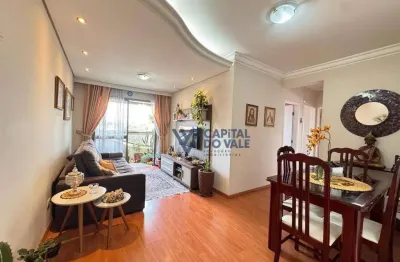 Apartamento com 3 dormitórios à venda, 75 m² por r$ 630.000 - jardim satélite - são josé dos campos/sp