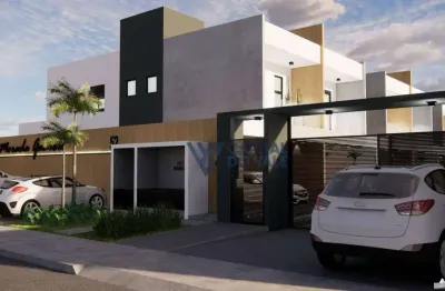 Village com 3 dormitórios à venda, 140 m² por R$ 850.000,00 - Quiririm - Taubaté/SP