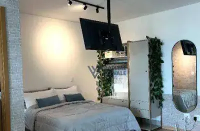 Studio com 1 dormitório, 40 m² - venda por R$ 960.000,00 ou aluguel por R$ 4.980,00/mês - Jardim Aquarius - São José dos Campos/SP