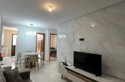 Apto mobiliado, 58mt, 2 quartos, 1 suíte, varandão goumert, varanda nos quartos. 300mt mar do bessa