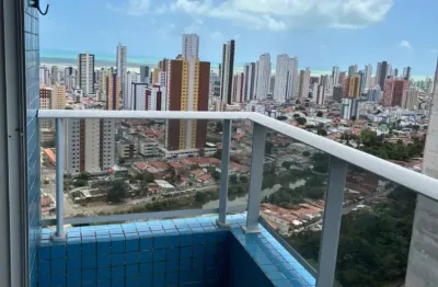 Apartamento vista mar no miramar, 3 quartos, 1suite, 2 vagas