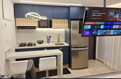 Flat 23mt mobiliado a 80 mts do mar, caribessa, perto casa do hulk