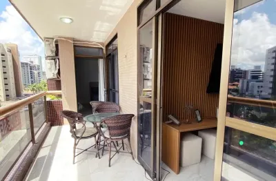 Apartamento 4 quartos, 120mts, bessa, 200mts do mar, 1 suíte, vaga coberta