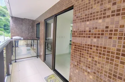 Apartamento Cabo Branco aceita Airbnb, 65m2, 2 quartos, 2 vagas, Sul, móveis projetados