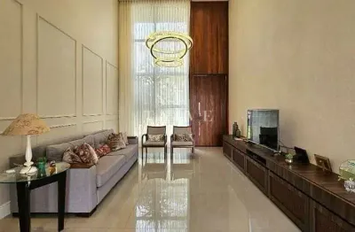 Casa à venda, recanto do salto, 350m², com 4 quartos sendo 4 suítes, 5 banheiros, 1 lavabo, 3 vagas