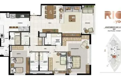 Apartamento com 3 quartos à venda na avenida rui barbosa, flamengo, rio de janeiro por r$ 4.680.000