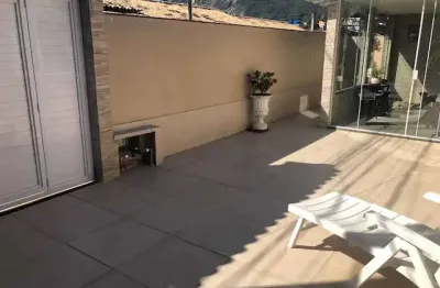 Casa em condomínio fechado com 3 quartos à venda na rua cândido benício, praça seca, rio de janeiro, 130 m2 por r$ 380.000