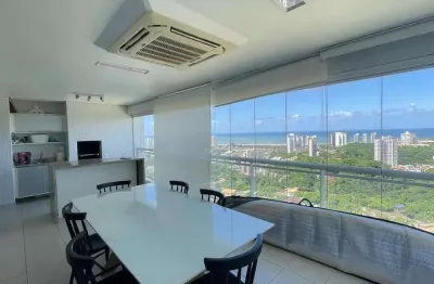 Greenville, 172m², 3 suítes, vista mar, armários, 3 vagas