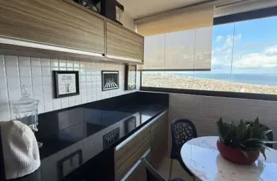 Morada das torres - armação, 79m², 3 quartos, home office, nascente, mobiliado, 2 vagas