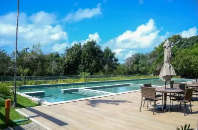 Alto da enseada - praia do forte, 120m², 2 suítes, porteira fechada, 2 vagas