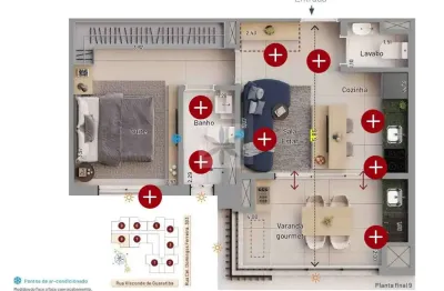 Condomínio vitra nova klabin patriani - apartamento em vila firmiano pinto, são paulo/sp