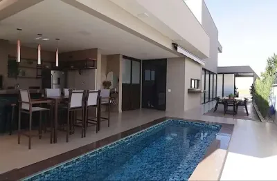 Casa em condomínio fechado com 4 quartos à venda no jardim sul, uberlândia  por r$ 2.600.000