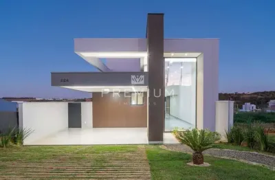Casa em condomínio fechado com 3 quartos à venda no granja marileusa, uberlândia  por r$ 1.590.000
