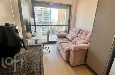 Apartamento com 1 quarto à venda na avenida santo amaro, 1342, itaim bibi, são paulo por r$ 500.000