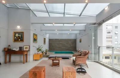 Apartamento garden para venda em moema com 2 quartos, sendo 2 suítes , 169m²