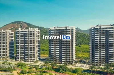 Apartamento com 2 quartos à venda na avenida salvador allende, 3200, barra da tijuca, rio de janeiro por r$ 820.781