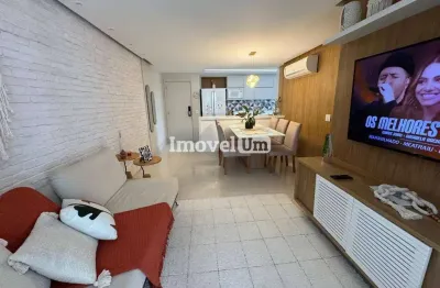 Apartamento semi mobiliado para venda com 3 quartos em barra da tijuca com 86m²