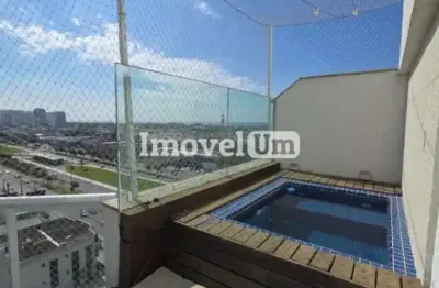 Recreio dos bandeirantes | cobertura 3 quartos, sendo 2 suites