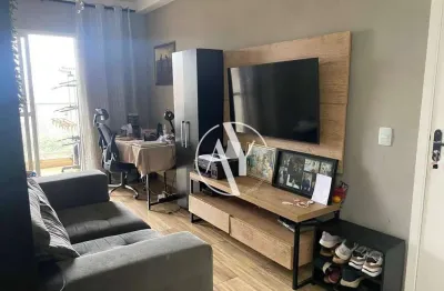 Apartamento com 2 dormitórios à venda, 49 m² por r$ 339.500,00 - parque das colinas - valinhos/sp