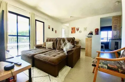 Apartamento 74m² com suíte e varanda gourmet à venda no mansões santo antônio, campinas/sp