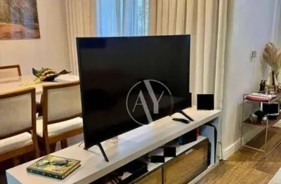 Apartamento 2 dormitórios c/ suíte, sala estendida e ar condicionado à venda no parque industrial, campinas/sp