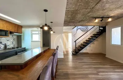 Cobertura duplex 2 suítes c/ terraço gourmet e piscina à venda no mansões santo antônio, campinas/sp