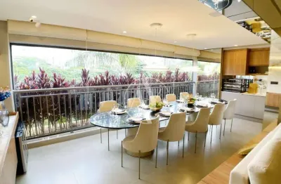 Apartamento 3 suítes c/ varanda gourmet e mini market à venda na nova campinas, campinas/sp