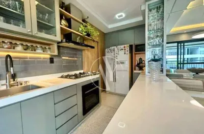 Apartamento 3 suítes c/ varanda gourmet, ar condicionado e lazer completo à venda no taquaral, campinas/sp