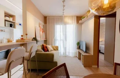 Apartamento 2 dormitórios 43m² c/ lazer completo e sustentabilidade à venda no parque jambeiro, campinas/sp