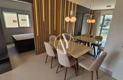 Apartamento com 1 dormitório para alugar, 41 m² por r$ 4.570,00/mês - vila itapura - campinas/sp