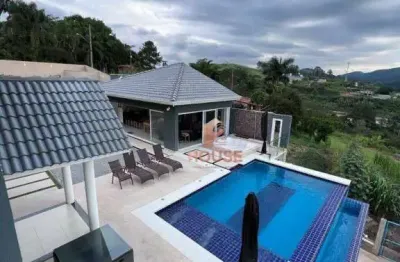Chácara com 4 dormitórios, 2700 m² - venda por r$ 3.000.000,00 ou aluguel por r$ 12.000,00/mês - santa isabel - santa isabel/sp