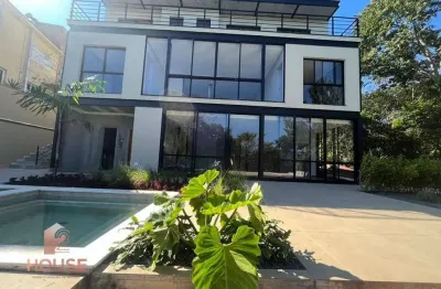 Casa com 6 dormitórios à venda, 680 m² por r$ 3.290.000,00 - condomínio reserva ibirapitanga - santa isabel/sp
