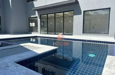 Casa com 3 dormitórios à venda, 512 m² por r$ 4.200.000,00 - condomínio arujá hills iii - arujá/sp